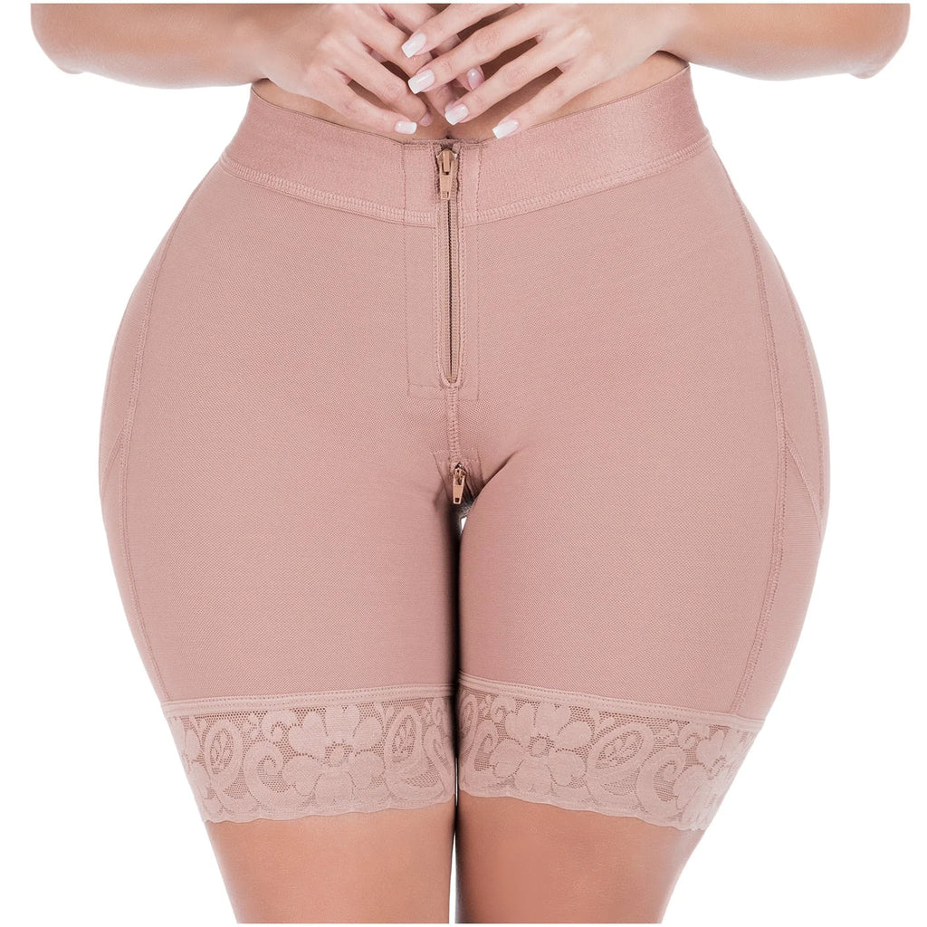 Seamless Daily Use Shapewear Shorts with Zipper SON-070 | Sonryse