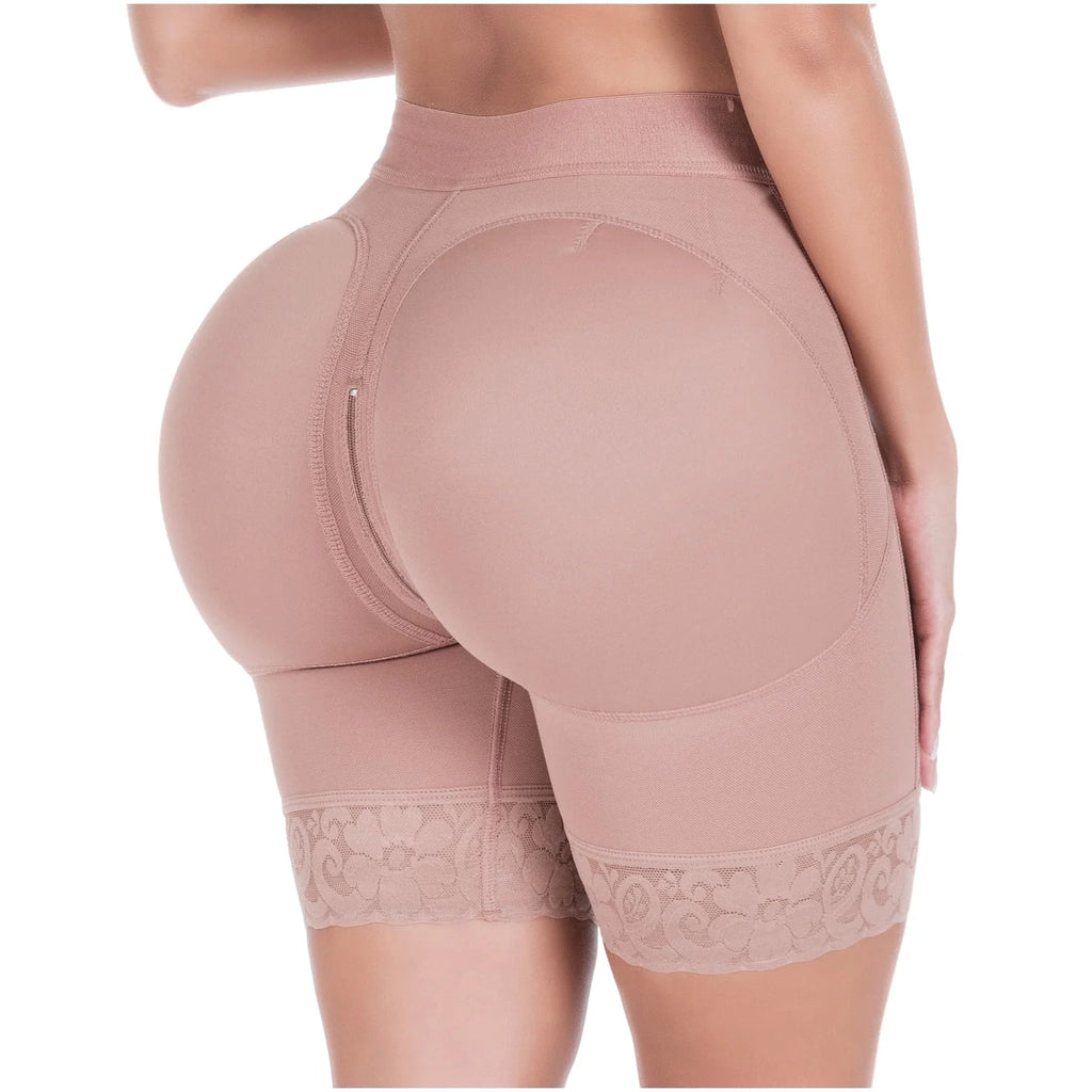 Seamless Daily Use Shapewear Shorts with Zipper SON-070 | Sonryse