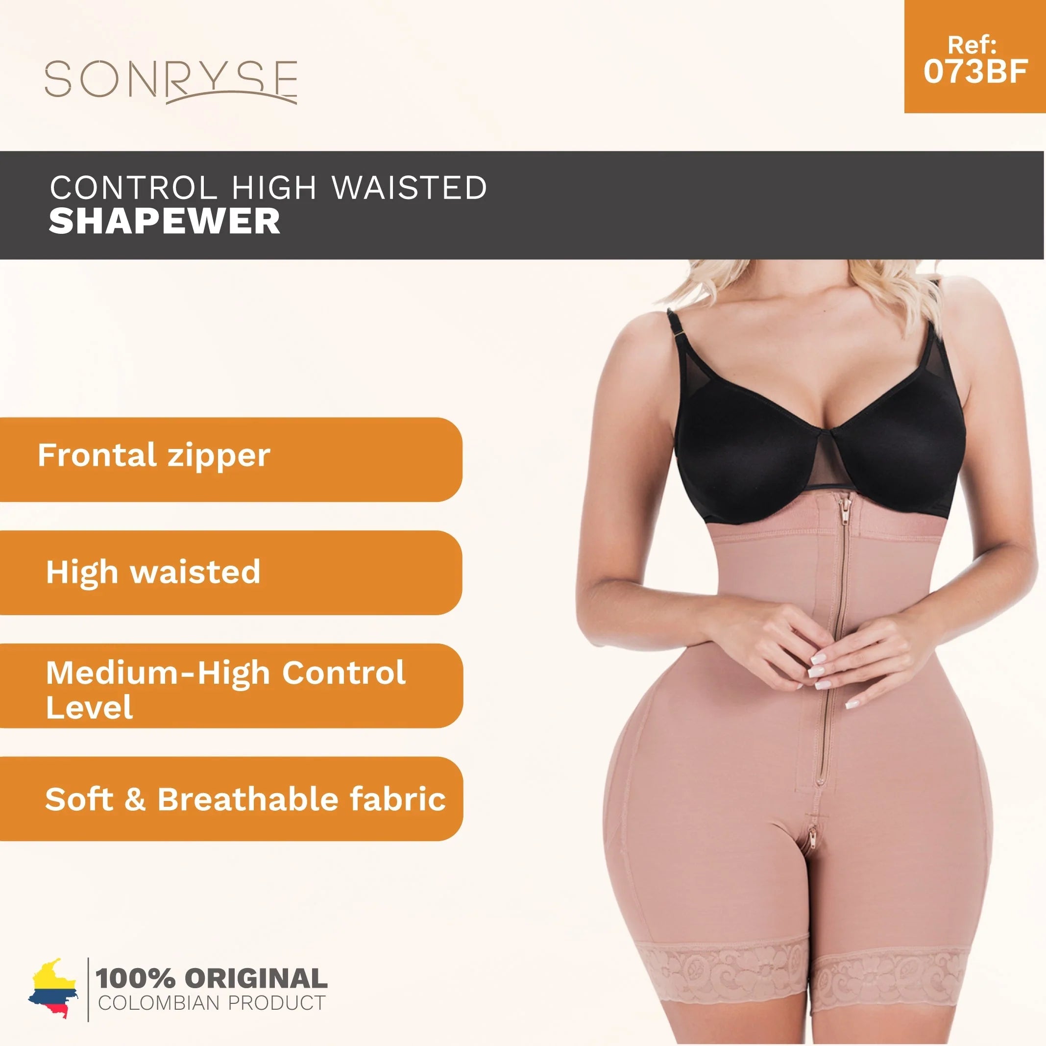 Daily Use Shapewear Shorts: Lift & Define SON-073 | Sonryse