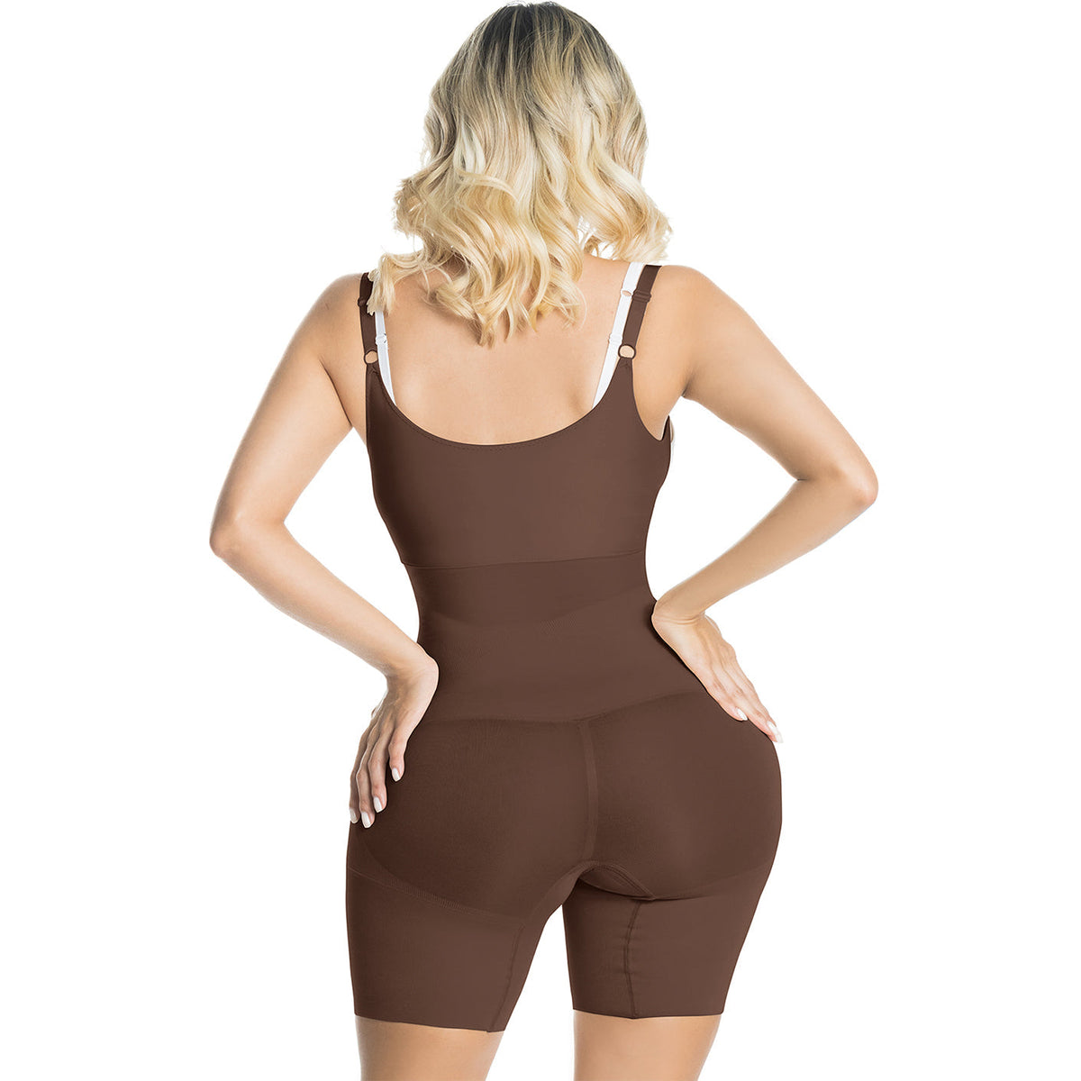 Tummy Control Open Bust Shapewear For Women Seamless Pull Up High Back Bodysuit | Sonryse
