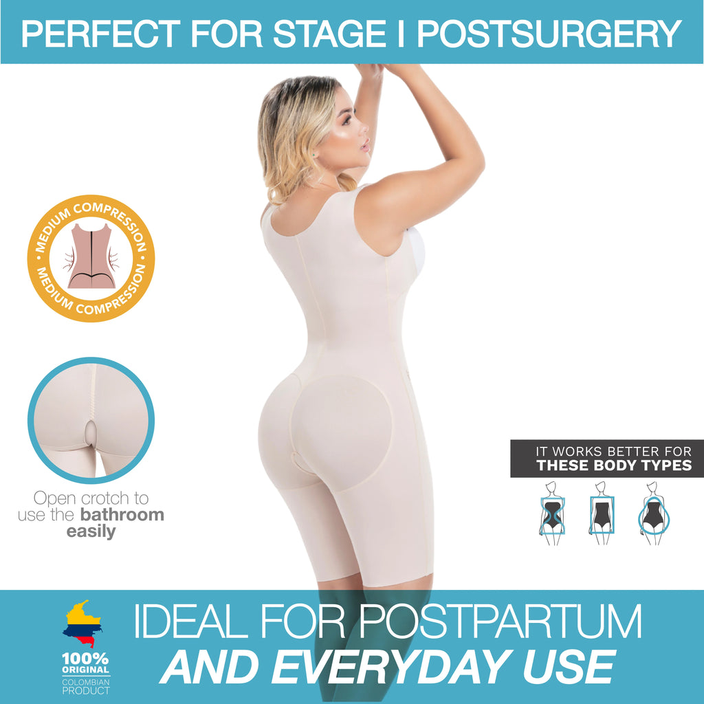 Post Surgery Compression Garment Stage 1 BBL Colombian Fajas Sonryse 214BF