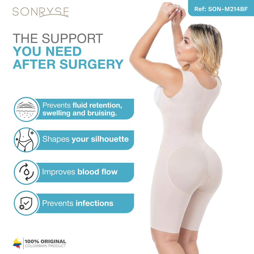 Post Surgery Compression Garment Stage 1 BBL Colombian Fajas Sonryse 214BF