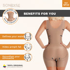 Postpartum Natural-Birth Faja: Seamless Comfort SON-SP33NC | Sonryse