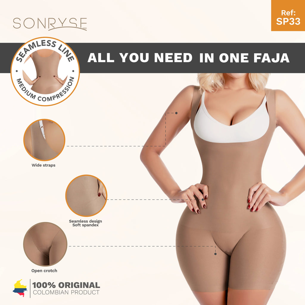 Postpartum Natural-Birth Faja: Seamless Comfort SON-SP33NC | Sonryse