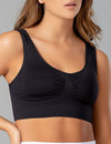 Seamless top with wide straps (DJ17L4)