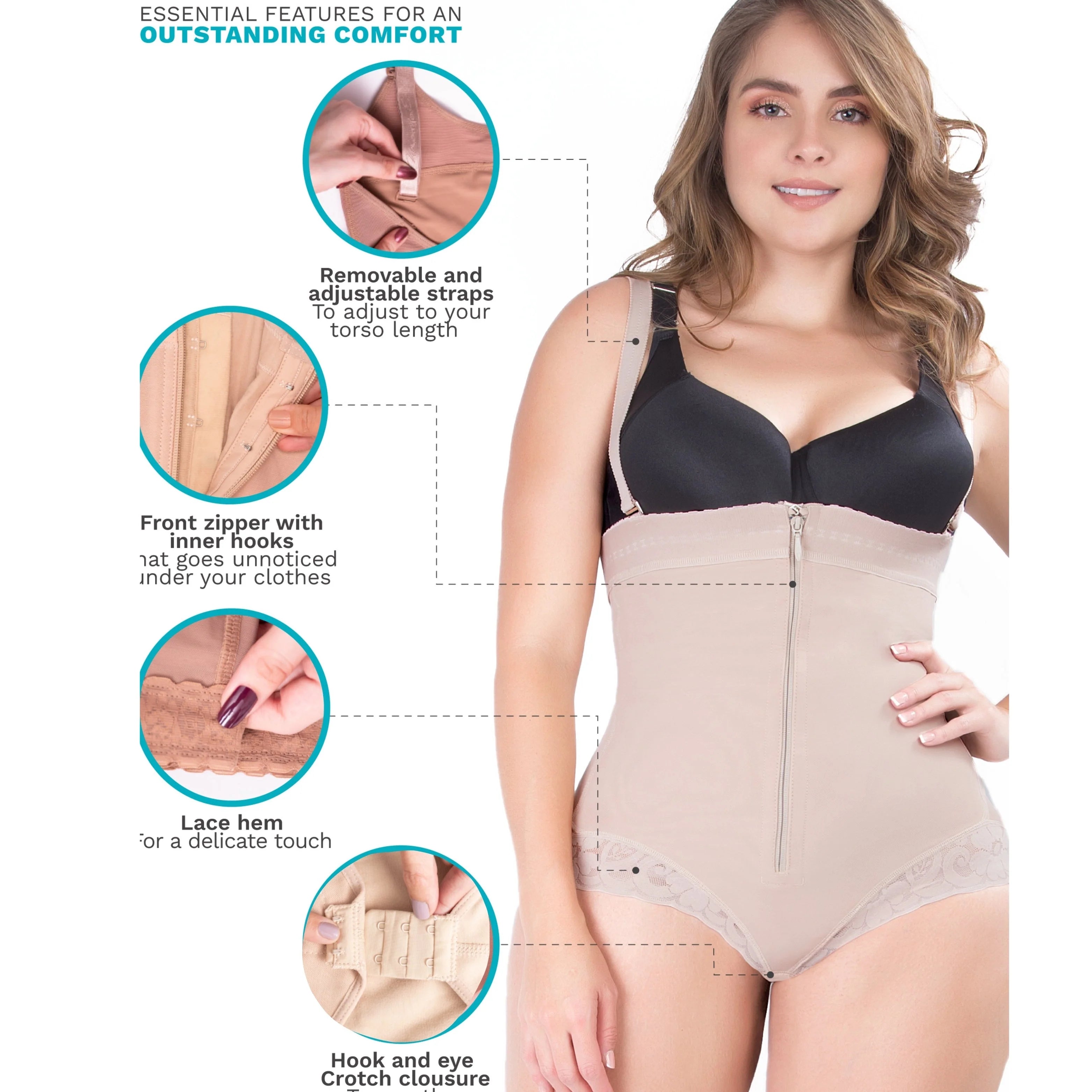 Colombian Compression Bra | UpLady UPLF6155