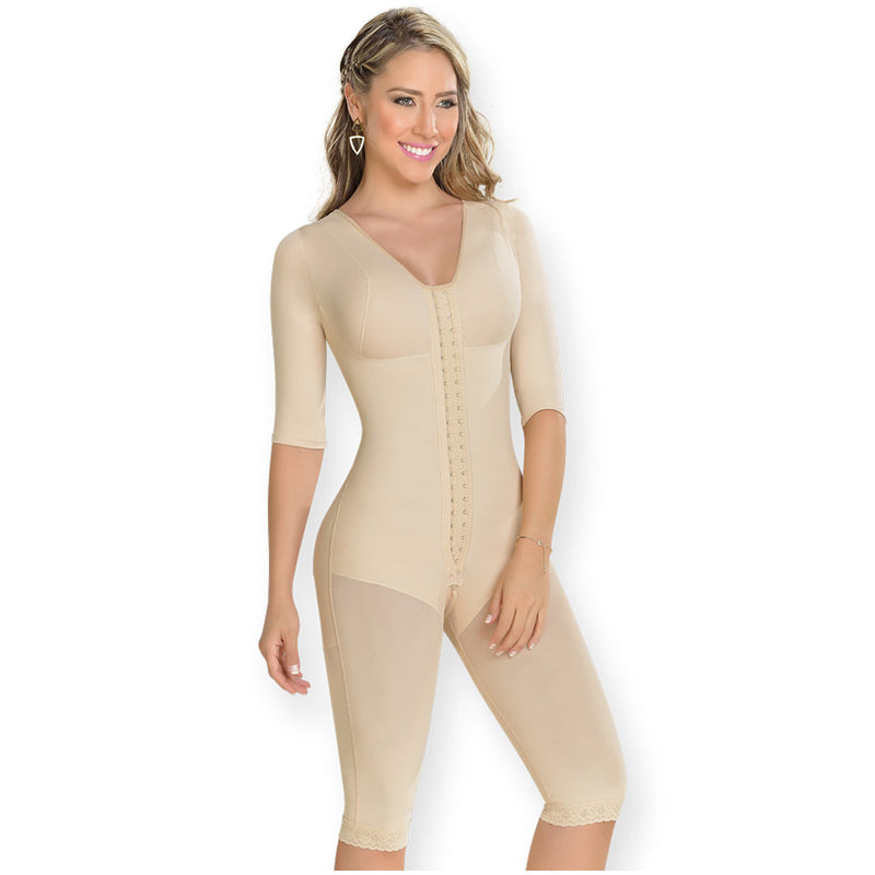 Full body shaper girdle with bra and sleeves (MYD 0161)
