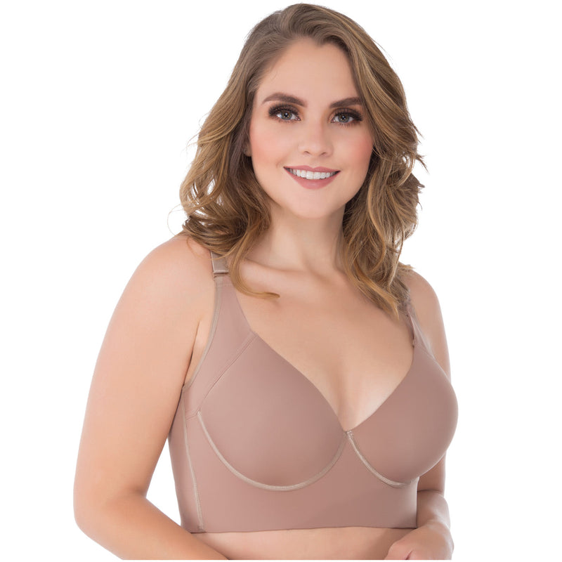 Lifting Up Bra for Women Hide Back Fat Full Back Coverage Fashion